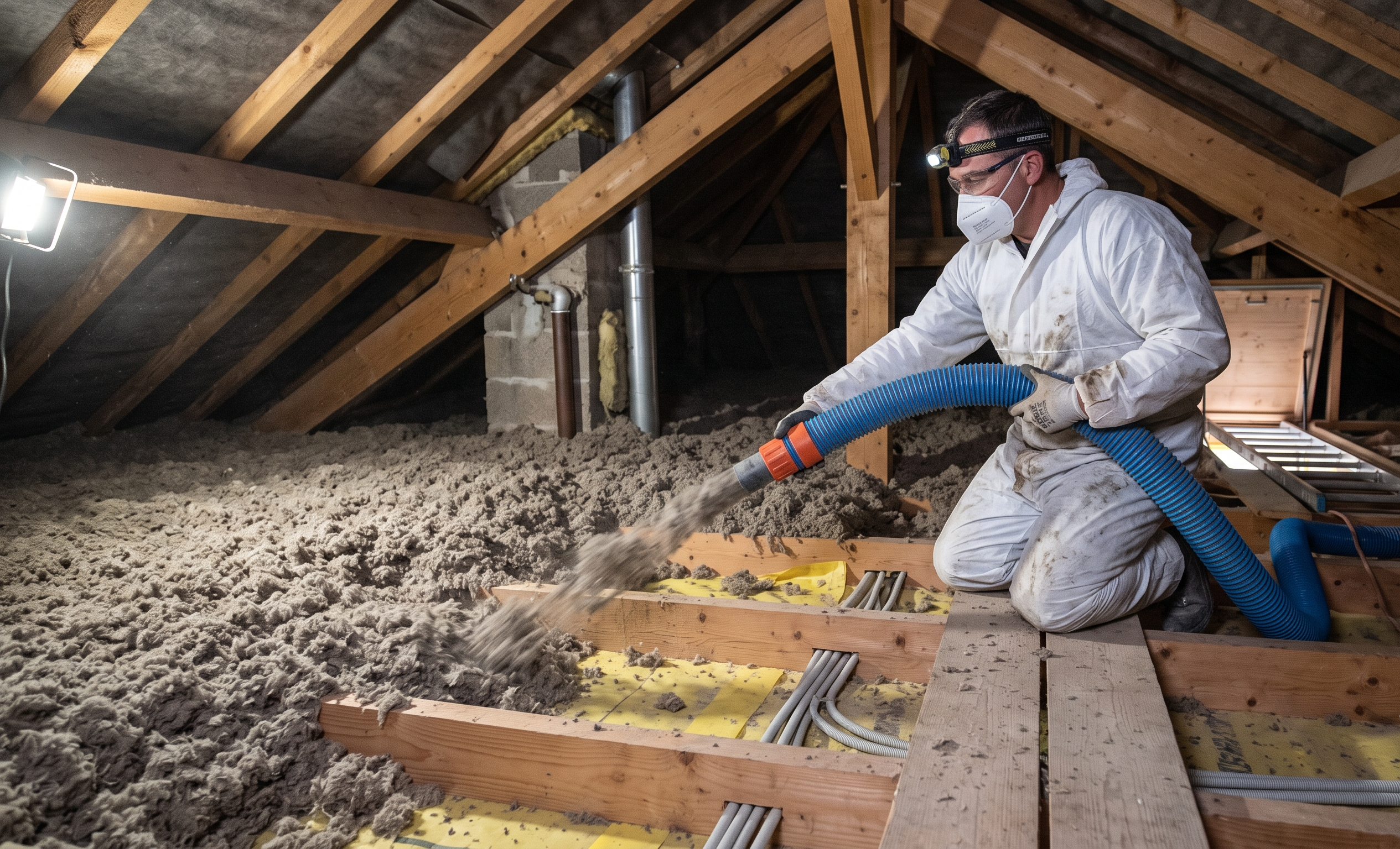 Combles isolés par Stelovia pour un bâtiment professionnel