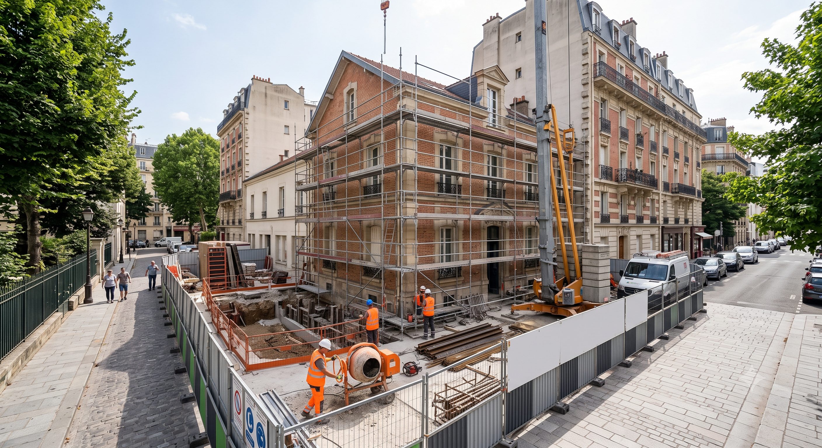 Travaux dans un bâtiment public par Stelovia